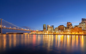 Bay Bridge, San Francisco skyline Bay Bridge, San Francisco skyline
